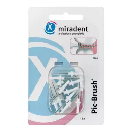 PIC BRUSH Interdentalb.udskiftningb.2 mm hvid, 12 stk