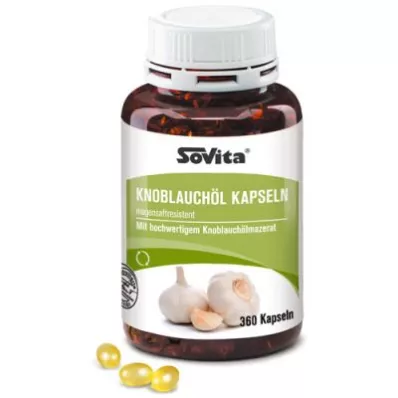 Sovita hvidløgsolie kapsler (360 stykker)