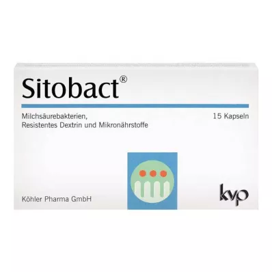 Sitobact kapsler, 15 stk