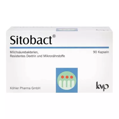 Sitobact kapsler, 90 stk