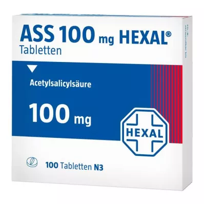 ASS 100 Hexal tabletter, 100 stk