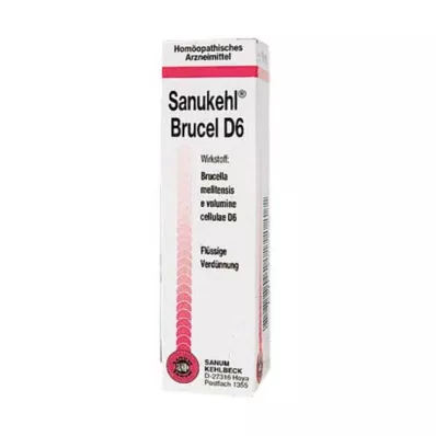 Sanukehl Brucel D 6 dråber, 10 ml