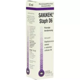 SANUKEHL Staph D 6 dråber, 10 ml