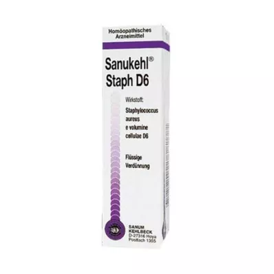 SANUKEHL Staph D 6 dråber, 10 ml