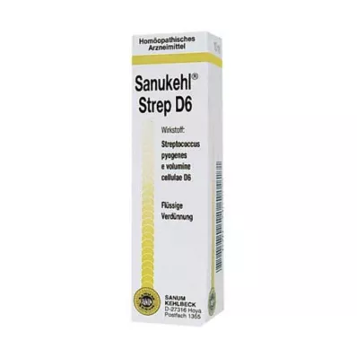 Sanukehl Strep D 6 dråber, 10 ml