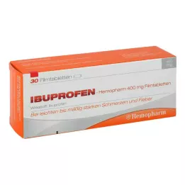 Ibuprofen-Hemopharm 400mg (30 stk.)