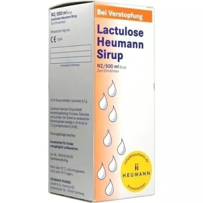 LACTULOSE Heumann sirup, 500 ml