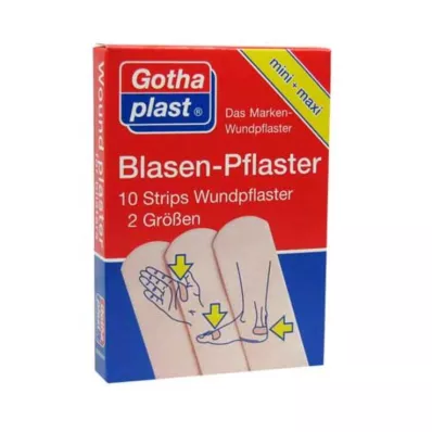 Gothaplast hudblisterplaster, 10 stk
