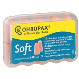 OHROPAX dop de spumă moale, 10 buc