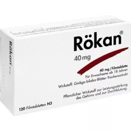 RÖKAN 40 mg filmovertrukne tabletter, 120 stk