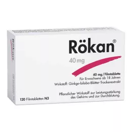 RÖKAN 40 mg filmovertrukne tabletter, 120 stk