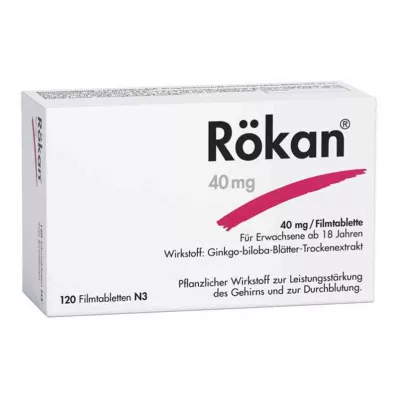 Rökan 40mg (120 stykker)