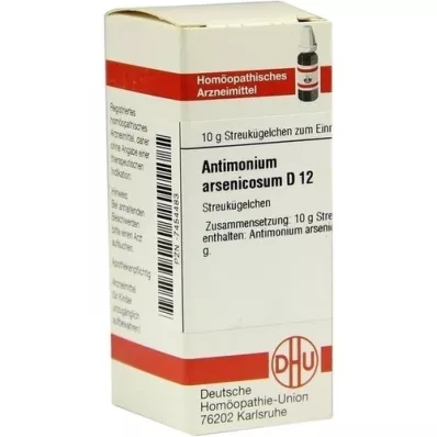 ANTIMONIUM ARSENICOSUM D 12 kugler, 10 g