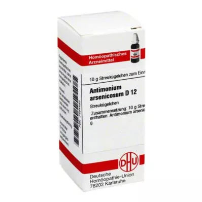 ANTIMONIUM ARSENICOSUM D 12 kugler, 10 g