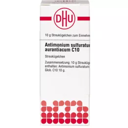 ANTIMONIUM SULFURATUM aurantiacum C 10 kugler, 10 g