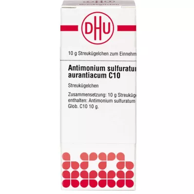 ANTIMONIUM SULFURATUM aurantiacum C 10 kugler, 10 g