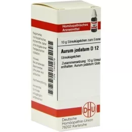 AURUM JODATUM D 12 kugler, 10 g