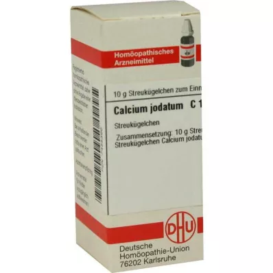DHU Calciumiodat C 12-kugler, 10 g