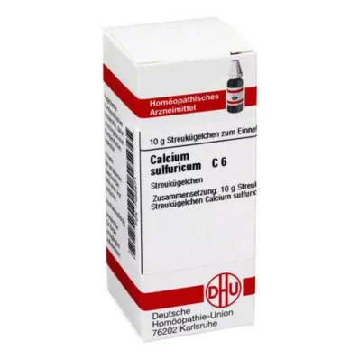 DHU Calcium sulfuricum C 6 kugler, 10 g