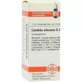 CANDIDA ALBICANS D 200 globule, 10 g