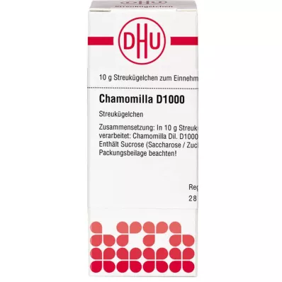 CHAMOMILLA D 1000 kugler, 10 g