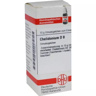 DHU Chelidonium D 8 kugler, 10 g