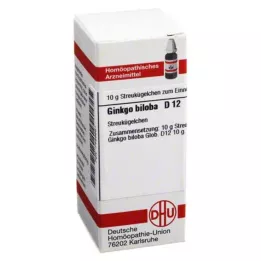 GINKGO BILOBA D 12 globule, 10 g