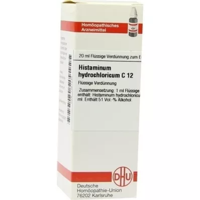 HISTAMINUM hydrochloricum C 12 fortynding, 20 ml