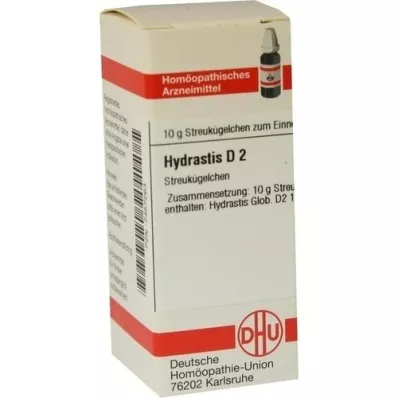 HYDRASTIS D 2 kugler, 10 g