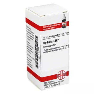 DHU Hydrastis D 2 kugler, 10 g