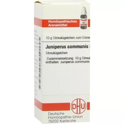 JUNIPERUS COMMUNIS D 6 kugler, 10 g