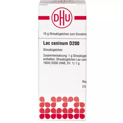 LAC CANINUM D 200 kugler, 10 g