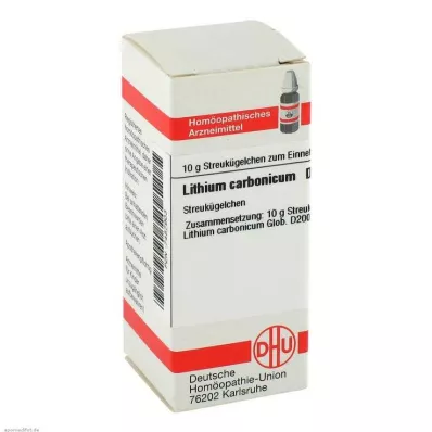 DHU Lithium carbonicum D 200 kugler, 10 g DHU Lithium carbonicum D 200 kugler, 10 g