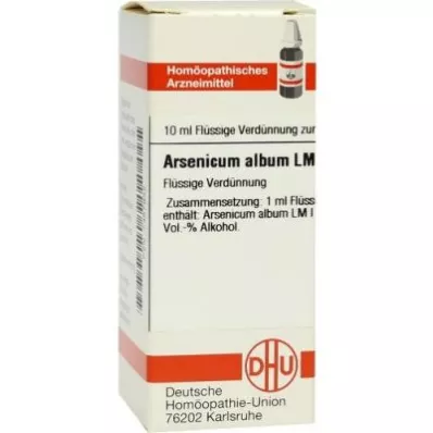 ARSENICUM ALBUM LM I Fortynding, 10 ml ARSENICUM ALBUM LM I Fortynding, 10 ml