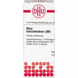 RHUS TOXICODENDRON LM II Fortynding, 10 ml