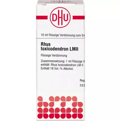 RHUS TOXICODENDRON LM II Fortynding, 10 ml