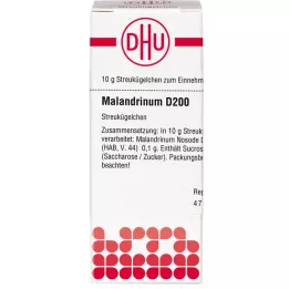 MALANDRINUM D 200 kugler, 10 g