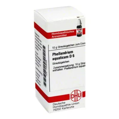 PHELLANDRIUM AQUATICUM D 6 kugler, 10 g