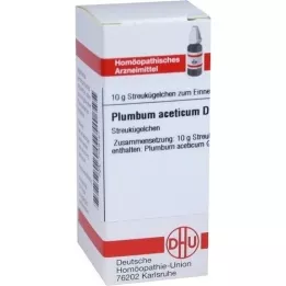 PLUMBUM ACETICUM D 6 kugler, 10 g