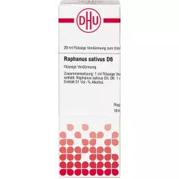 RAPHANUS SATIVUS D 6 fortynding, 20 ml