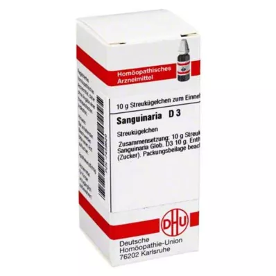 SANGUINARIA D 3 kugler, 10 g SANGUINARIA D 3 kugler, 10 g