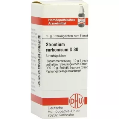 STRONTIUM CARBONICUM D 30 kugler, 10 g