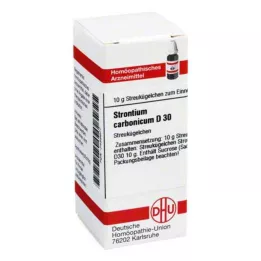 STRONTIUM CARBONICUM D 30 kugler, 10 g