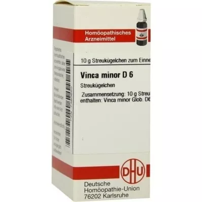 VINCA MINOR D 6 kugler, 10 g