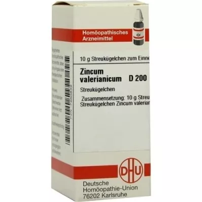 ZINCUM VALERIANICUM D 200 kugler, 10 g