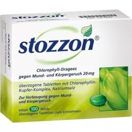STOZZON Klorofylovertrukne tabletter, 100 stk