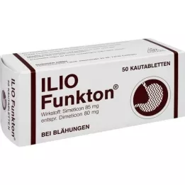 ILIO FUNKTON Tyggetabletter, 50 stk