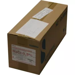 ISOTONISCHE Natriumchlorid 0,9% Bernburg Inf.-L.Glas, 10X500 ml