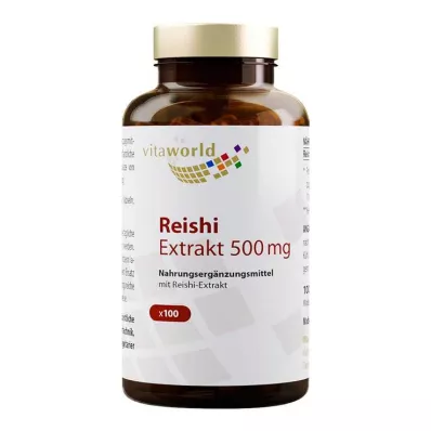 REISHI EXTRAKT 500 mg kapsler, 100 stk