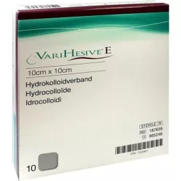 VARIHESIVE E 10x10 cm HKV hydroaktiv, 10 stk